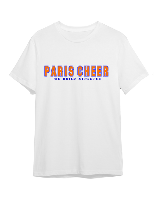 T-shirt PARIS CHEER WE BUILD ATHLETES